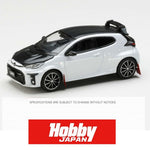 HOBBY JAPAN 1/64 Toyota GRMN YARIS RALLY PACKAGE with GR Parts PLATINUM WHITE PEARL MICA HJ643024RPW