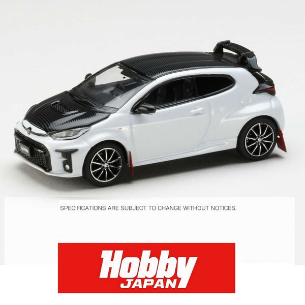 PREORDER HOBBY JAPAN 1/64 Toyota GRMN YARIS RALLY PACKAGE with GR Parts PLATINUM WHITE PEARL MICA HJ643024RPW (Approx. Release Date : Q4 2023 subjects to the manufacturer's final decision)