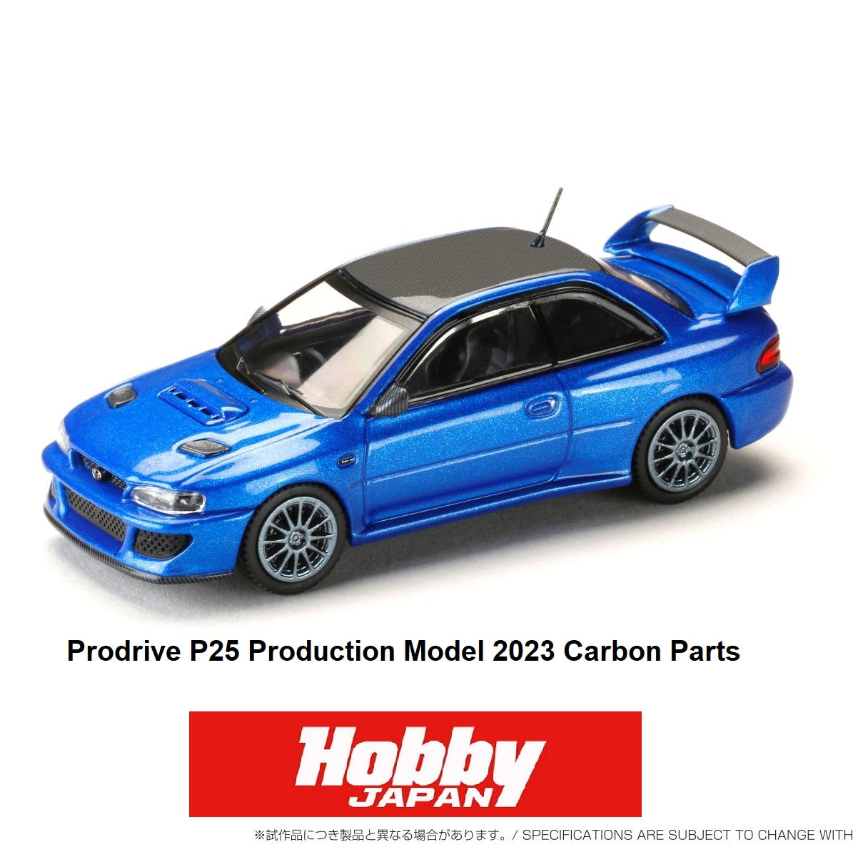 HOBBY JAPAN 1/64 Prodrive P25 Production Model 2023 Carbon Parts HJ643041C