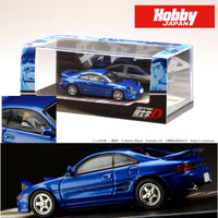 PREORDER HOBBY JAPAN 1/64 Toyota MR2 (SW20) G-Limited / INITIAL D VS Takumi Fujiwara With Kai Kogashiwa Driver Figure HJ643045D (Approx. Release Date : Q4 2024 subjects to the manufacturer's final decision)