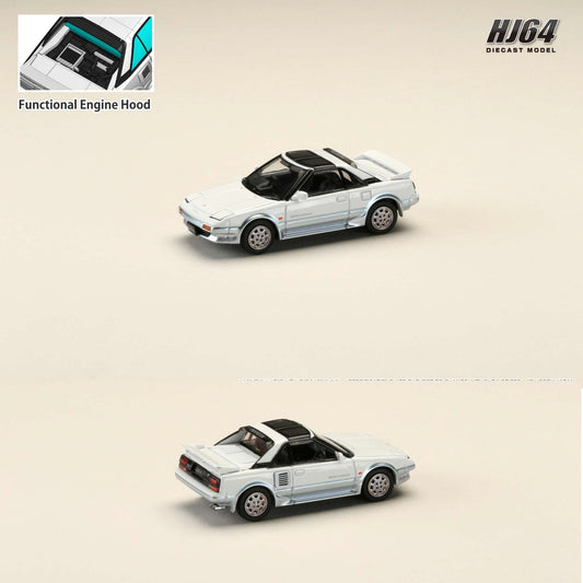 HOBBY JAPAN 1/64 Toyota MR2 1600G-LIMITED SUPER CHARGER 1988 T BAR ROOF - Sparkle Wave Toning HJ643056AWS