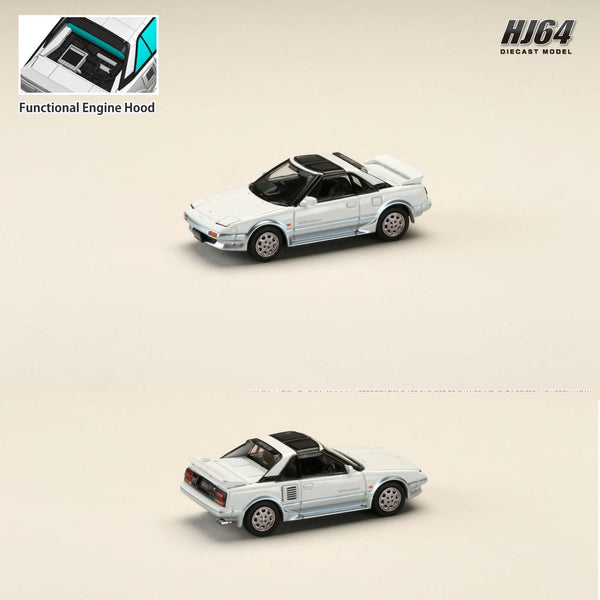 PREORDER HOBBY JAPAN 1/64 Toyota MR2 1600G-LIMITED SUPER CHARGER 1988 T BAR ROOF - Sparkle Wave Toning HJ643056AWS (Approx. Release Date : Q2 2024 subjects to the manufacturer's final decision)