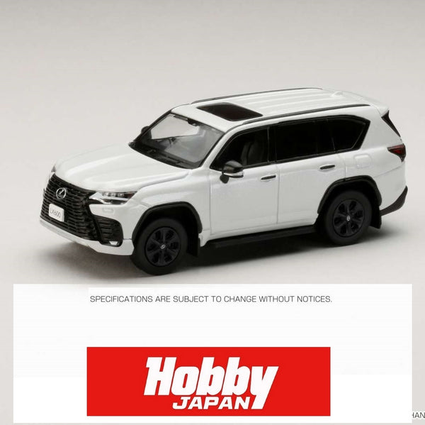PREORDER HOBBY JAPAN 1/64 LEXUS LX600 OFFROAD Sonic Quartz HJ643061W (Approx. Release Date : Q1 2024 subjects to the manufacturer's final decision)
