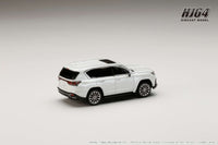 PREORDER HOBBY JAPAN 1/64 LEXUS LX600 F Sport Sonic Quartz HJ644061W (Approx. Release Date : Q1 2024 subjects to the manufacturer's final decision)