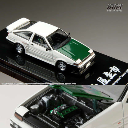 HOBBY JAPAN 1/64 Toyota SPRINTER TRUENO (AE86) DRIFT KING WHITE HJ646052DK