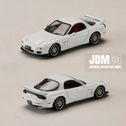 HOBBY JAPAN JDM64 1/64 Mazda RX-7 (FD3S) SPIRIT R Type A PURE WHITE HJDM007A-13