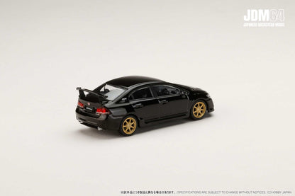 PREORDER HOBBY JAPAN JDM64 1/64 MUGEN CIVIC TYPE R (FD2) Crystal Black Pearl HJDM010-17 (Approx. Release Date : Q2 2026 subjects to the manufacturer's final decision)