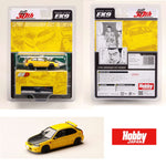 PREORDER HOBBY JAPAN JDM64 INITIAL D 30th Anniversary Blister Pack Series 1/64 Honda CIVIC (EK9) Todojuku / INITIAL D  Tomoyuki Tachi VS Takumi Fujiwara HJDMD007 (Approx. Release Date : Q4 2025 subjects to the manufacturer's final decision)