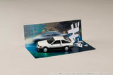 PREORDER HOBBY JAPAN JDM64 1/64 Toyota COROLLA LEVIN (AE86) / Initial D Wataru Akiyama vs Takumi Fujiwara (Includes 2 random cards) HJDMD008B (Approx. Release Date : Q3 2026 subjects to the manufacturer's final decision)