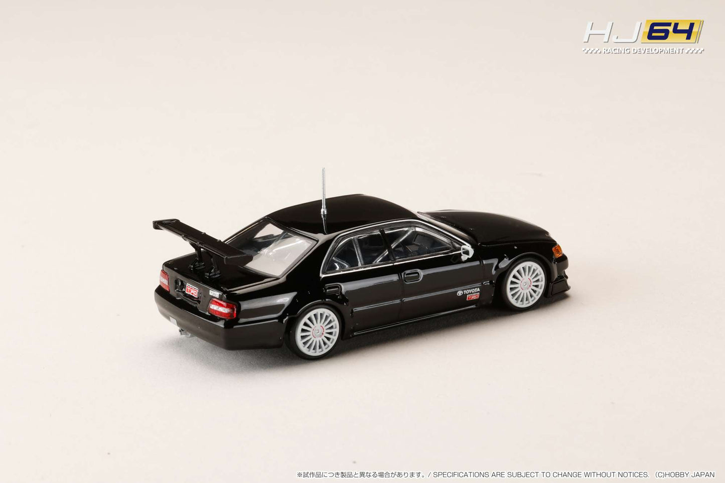 PREORDER HOBBY JAPAN 1/64 Toyota Chaser 1997 JTCC Test car HJR641072A (Approx. Release Date : Q4 2025 subjects to the manufacturer's final decision)