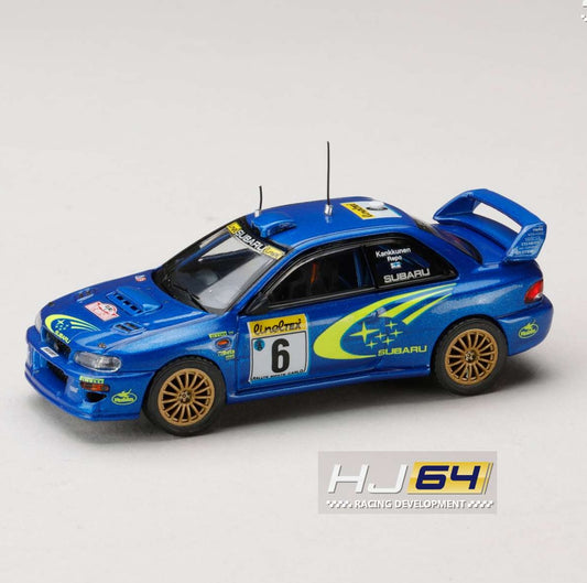 HOBBY JAPAN 1/64 SUBARU IMPREZA WRC 1999 #6 (MONTE CARLO) HJR645041B