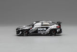 PREORDER Motorhelix 1/64 Honda Civic TYPE R (FL5) HKS Matte Black (Approx. Release Date: Q1 2026 and subject to the manufacturer's final decision)