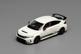 PREORDER Motorhelix 1/64 Honda Civic TYPE R (FL5) HKS Championship White (Approx. Release Date: Q1 2026 and subject to the manufacturer's final decision)