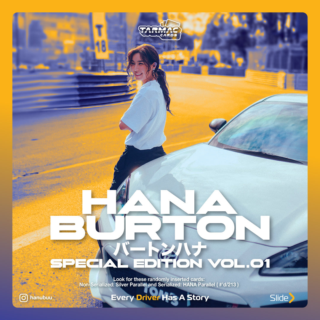TARMAC WORKS Tarmac Cards HANA BURTON SPECIAL EDITION VOL.01 (4 cards per pack) TC-HA-01