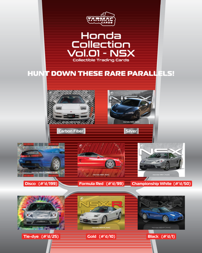 TARMAC WORKS Tarmac Cards Honda Collection Vol.01 - NSX TC-HONC-01 (Box)
