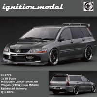 Ignition Model 1/18 Mitsubishi Lancer Evolution Wagon (CT9W) Gun Metallic IG2774