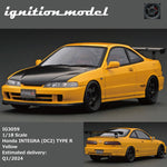 PREORDER Ignition Model 1/18 Honda INTEGRA (DC2) TYPE R Yellow  IG3059 (Approx. Release Date : Q1 2024 subject to manufacturer's final decision)
