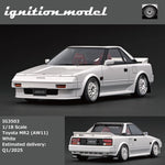 PREORDER Ignition Model 1/18 Toyota MR2 (AW11) White IG3503 (Approx. Release Date : Q1 2025 subject to manufacturer's final decision)