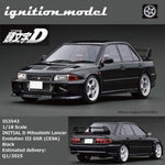 PREORDER Ignition Model 1/18 INITIAL D Mitsubishi Lancer Evolution III GSR (CE9A) Black IG3543 (Approx. Release Date : Q1 2025 subject to manufacturer's final decision)