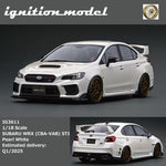 PREORDER Ignition Model 1/18 SUBARU WRX (CBA-VAB) STI Pearl White IG3611 (Approx. Release Date : Q1 2025 subject to manufacturer's final decision)