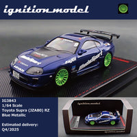PREORDER Ignition Model 1/64 Toyota Supra (JZA80) RZ Blue Metallic IG3843 (Approx. Release Date : Q4 2025 subject to manufacturer's final decision)