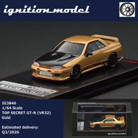 PREORDER Ignition Model 1/64 TOP SECRET GT-R (VR32) Gold IG3846 (Approx. Release Date : Q3 2026 subject to manufacturer's final decision)
