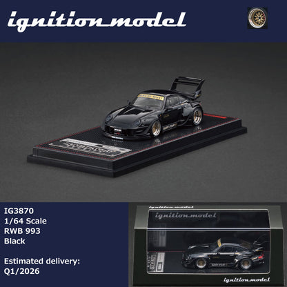 Ignition Model 1/64 RWB 993 Black IG3870