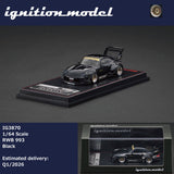 PREORDER Ignition Model 1/64 RWB 993 Black IG3870 (Approx. Release Date : Q1 2026 subject to manufacturer's final decision)