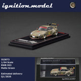 PREORDER Ignition Model 1/64 RWB 993 Matte Green IG3873 (Approx. Release Date : Q1 2026 subject to manufacturer's final decision)