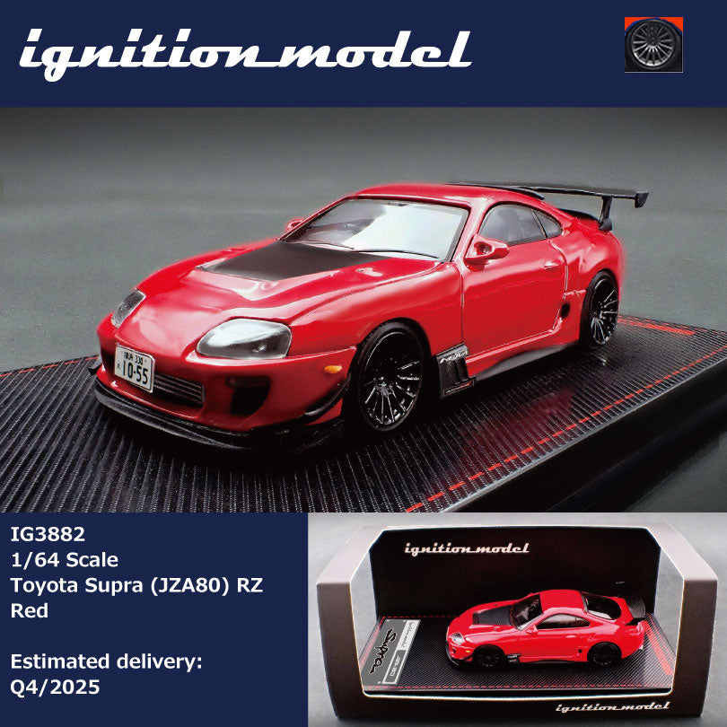 IG2240 1/64 Toyota Supra (JZA80) RZ Red With Mr.Orido | LINE