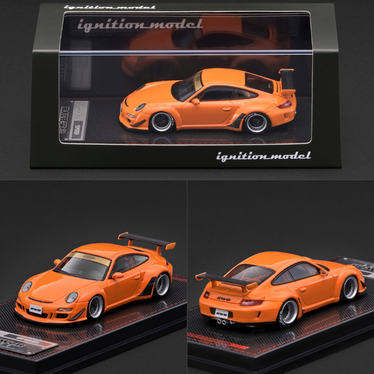 PREORDER Ignition Model 1/64 RWB 997 GT3 Orange IG4100 (Approx. Release Date : Q2 2027 subject to manufacturer's final decision)