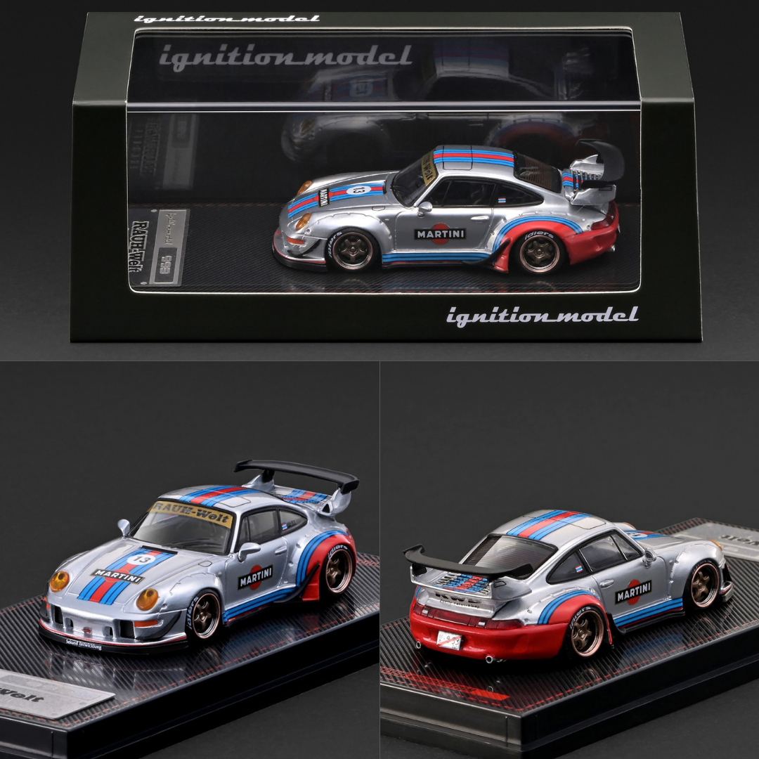 PREORDER Ignition Model 1/64 RWB 993 Silver IG4213 (Approx. Release Date : Q2 2027 subject to manufacturer's final decision)