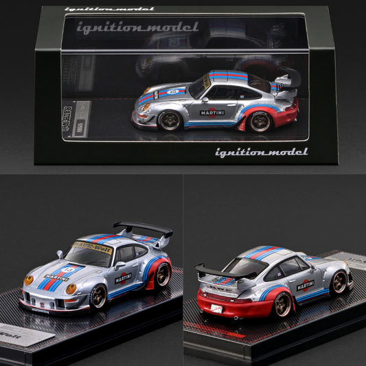 PREORDER Ignition Model 1/64 RWB 993 Silver IG4213 (Approx. Release Date : Q2 2027 subject to manufacturer's final decision)