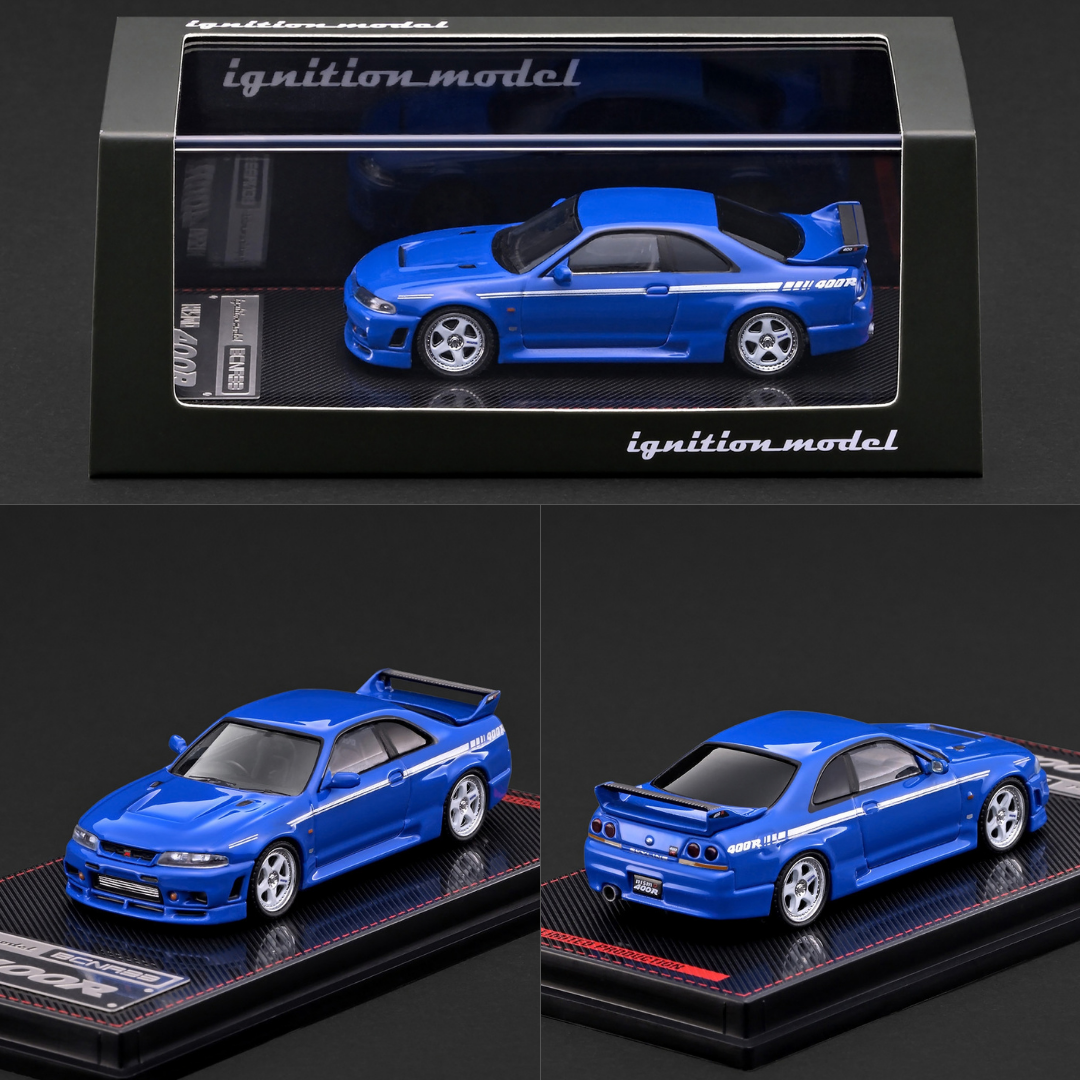 PREORDER Ignition Model 1/64 NISMO 400R (BCNR33) Blue IG4273 (Approx. Release Date : Q2 2027 subject to manufacturer's final decision)