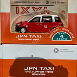 Model 1 1/64 Toyota Comfort Hybrid Hong Kong Taxi (Urban/ Red) - YF5406 C33104