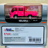 Model 1 1/64 Isuzu ELF Custom Version Pink RHD T66638