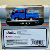 Model 1 1/64 Isuzu ELF NHR Custom Version Blue LHD T66641
