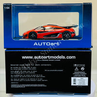 AUTOART 1/64 Koenigsegg One Lava Orange/Carbon 20044
