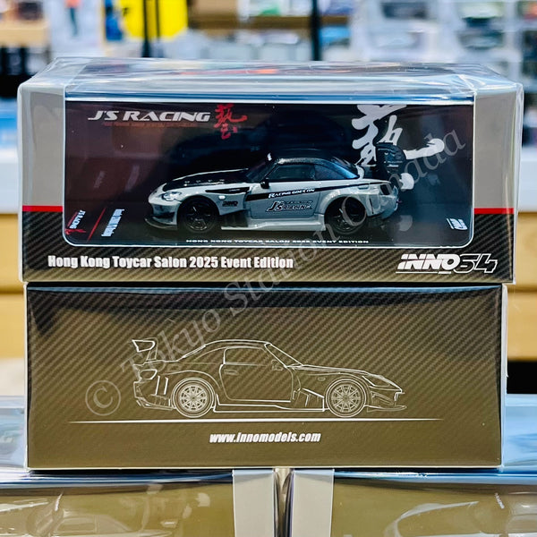 INNO64 1/64 Honda S2000 J'S Racing Hong Kong ToyCar Salon 2025 Exclusive Model IN64-S2000JS-HKTS25