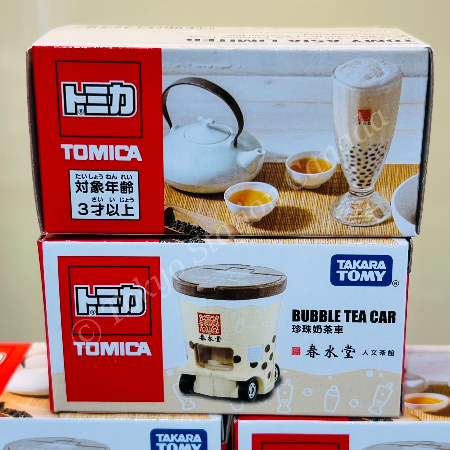 Tomica Bubble Tea Car (CHUN SHUI TANG 春水堂) Taiwan Exclusive Model