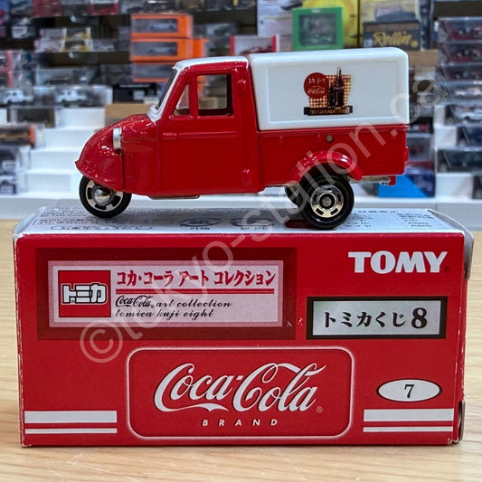 Tomica Coca-Cola and Collection Tomica Kuji 8 - DAIHATSU MIDGET