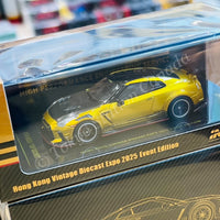 INNO64 1/64 GT-R (R35) TOP SECRET Black Carbon (HK VDX 2025) Exclusive Model IN64-R35TS-HKVDE25