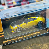 INNO64 1/64 GT-R (R35) TOP SECRET Black Carbon (HK VDX 2025) Exclusive Model IN64-R35TS-HKVDE25