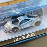 *CHASE CAR* CM MODEL 1/64 LBWK 488 Matte Black (Indonesia Exclusive) CM64-LB488-INA