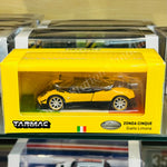 *CHASE CAR* TARMAC WORKS 1/64 GLOBAL64 Pagani Zonda Cinque Giallo Limone with Container Special Edition T64G-TL021-YL