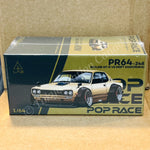 POPRACE 1/64 Taiwan LAB Exclusive Event Model SKYLINE GT-R V6 DRIFT (HAKOSUKA) PR640248