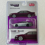 *CHASE CAR* TARMAC WORKS GLOBAL64 1/64 VERTEX Toyota Mark II JZX100 Purple Metallic MIJO Exclusives T64G-024-PU