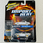*CHASE CAR* JOHNNY LIGHTNING 1/64 IMPORT HEAT Twin Pack 1982 Mazda RX-7 and 1981 Datsun 280ZX 849398045619