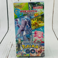 Pokemon TCG Sword & Shield Pokémon GO S10b Booster Box – Factory Sealed, Japanese, 120 Cards
