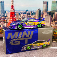 MINI GT 1/64 Nissan S15 SILVIA LB-Super Silhouette #555 2022 Formula Drift Japan MGT00576-R
